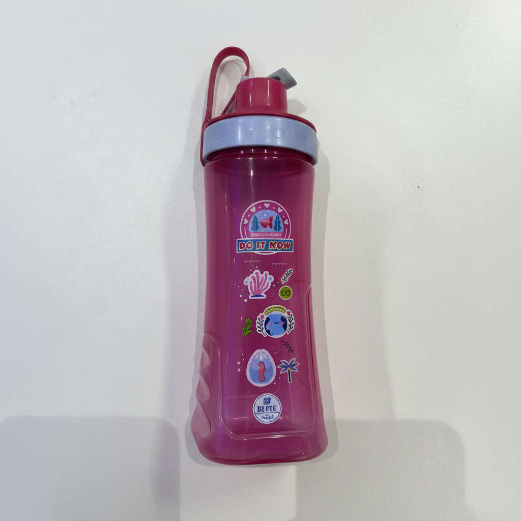 Pink Kids Sports Bottle