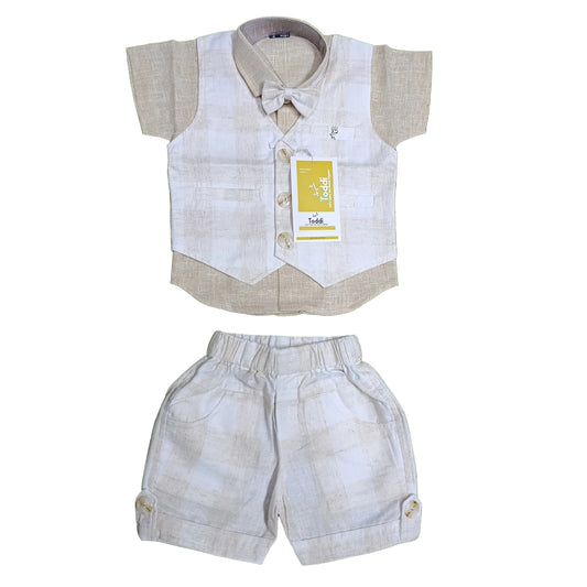 BOYS SUIT ( WITH BOW TIE)