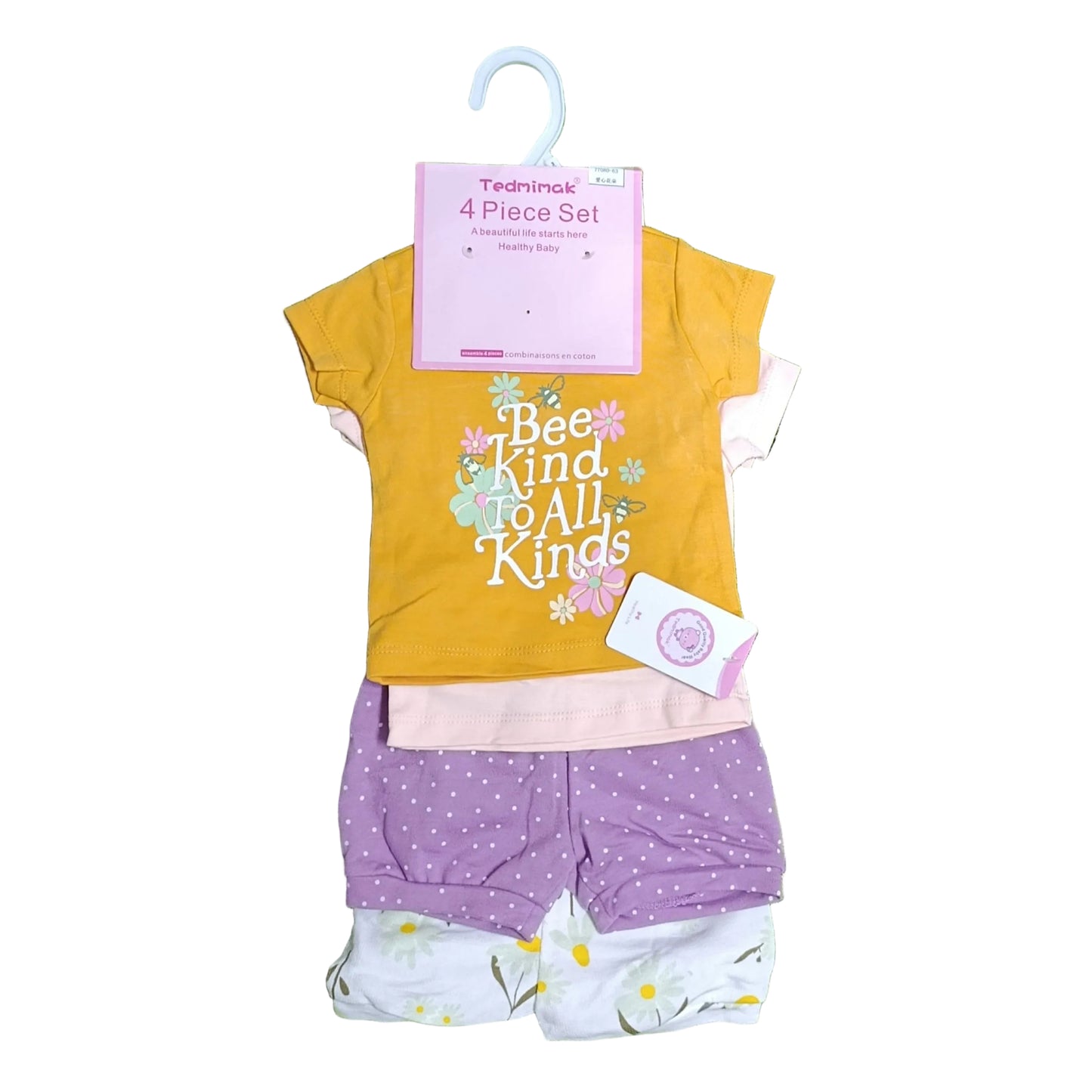 4PC SET ( SHORTS AND T-SHIRTS)