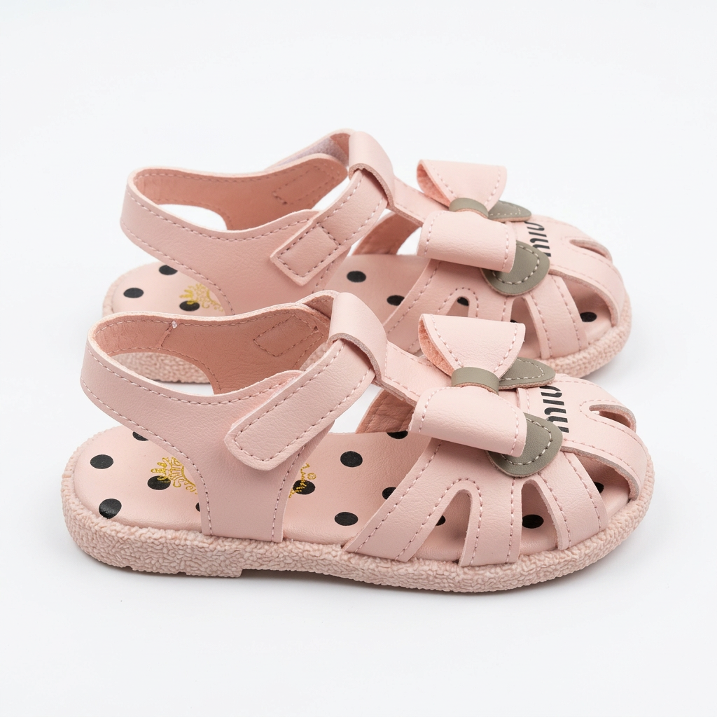 White-background sandals product photo 3